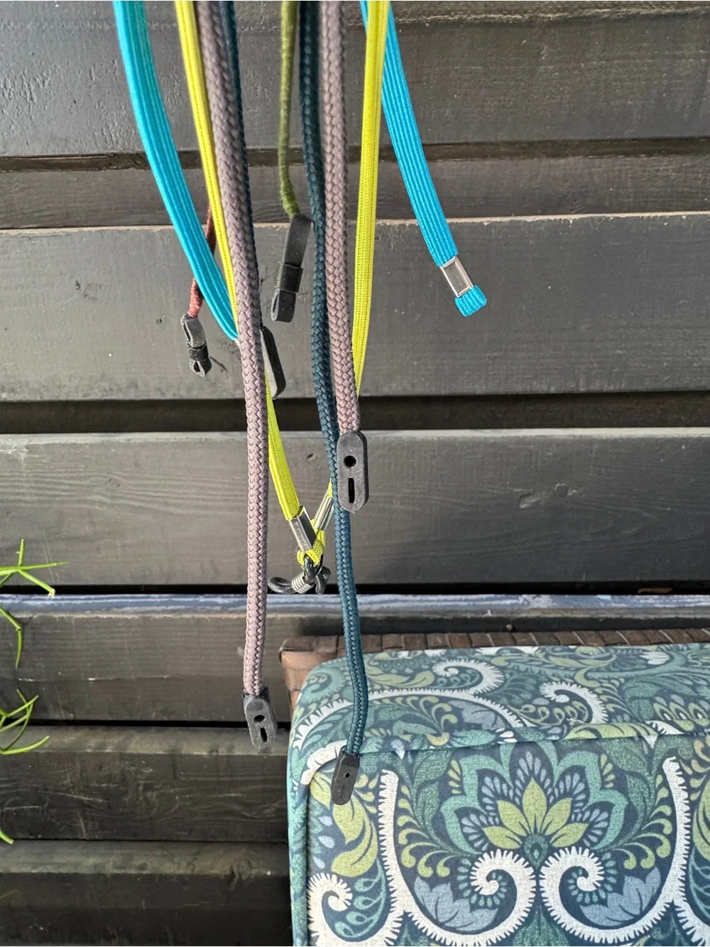 Five Colorful Eyewear/ Glasses Strap/ Holder.